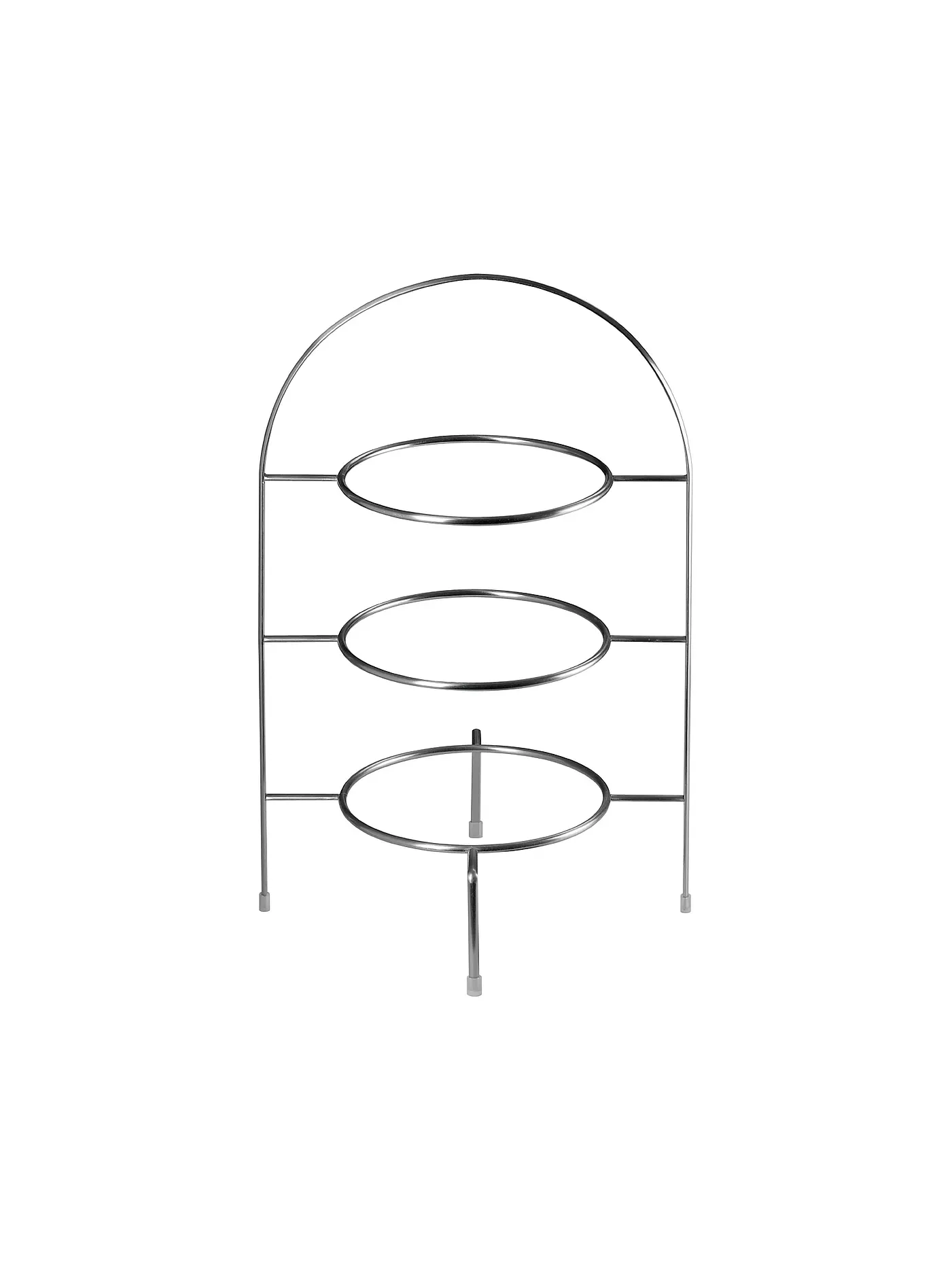 ASA SELECTION | Etagere 3-stufig für Essteller 49cm | silber